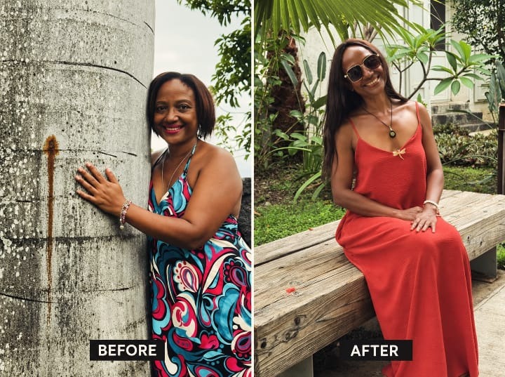 Female client total body rejuvenation and fat loss